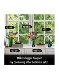 LEGO Icons Wildflower Bouquet botanical set (British brand)