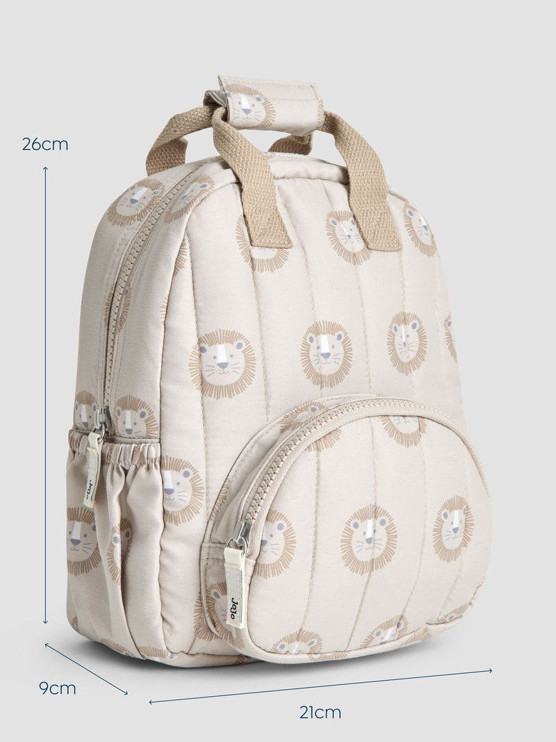 JoJo Maman Bébé lion backpack for toddlers, UK version