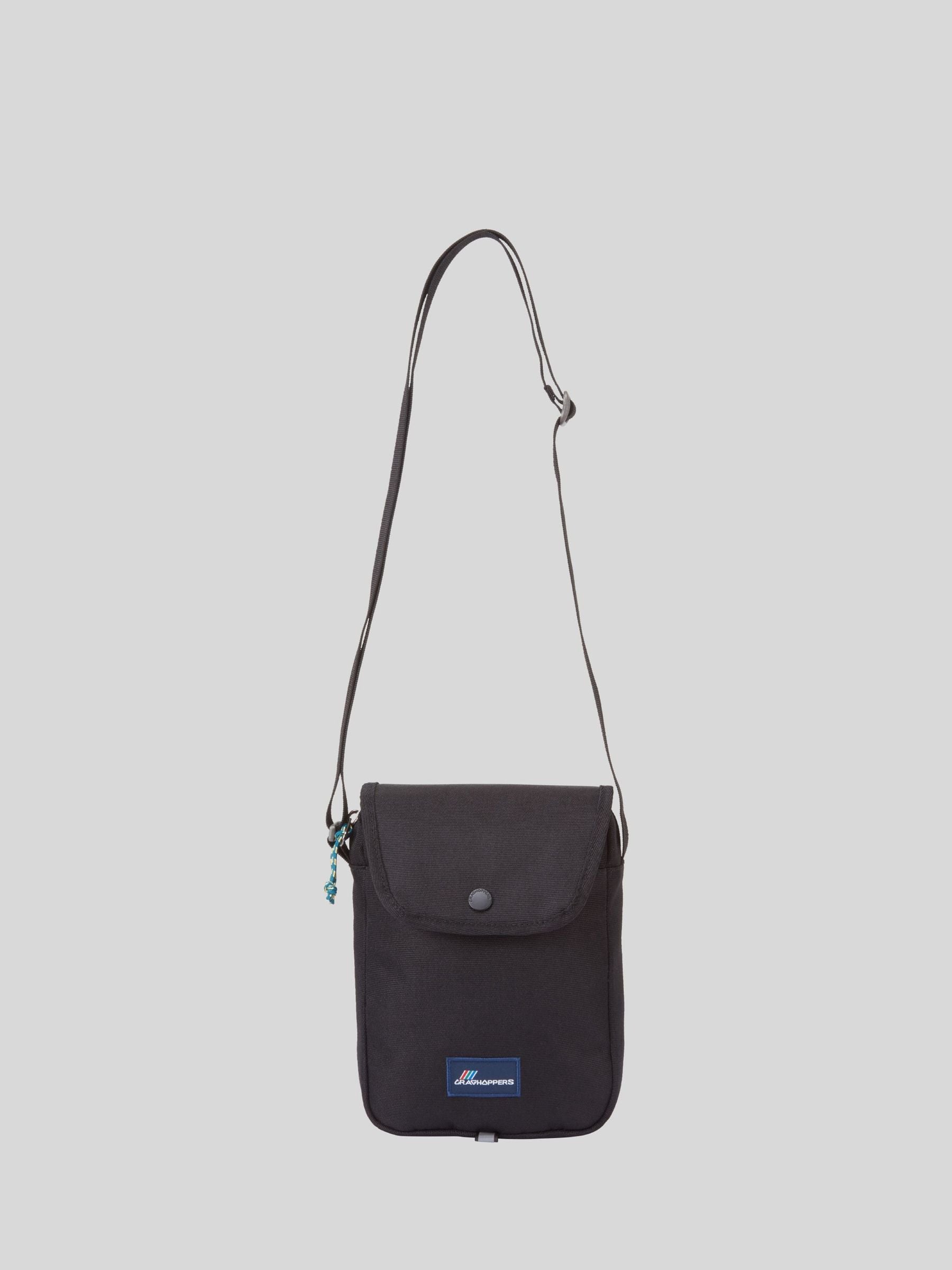 Craghoppers Kiwi black crossbody bag, imported from the UK