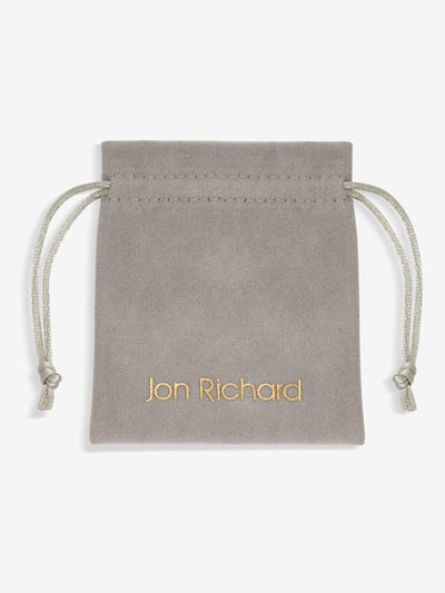 Jon Richard Silberfarben Zirkonia Mixed Floral Print Armband