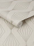 Boutique Pearl Marquise Geo wallpaper sample A4 - British product