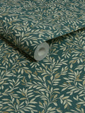 Emerald Ditsy Leaf wallpaper sample A4 - British product