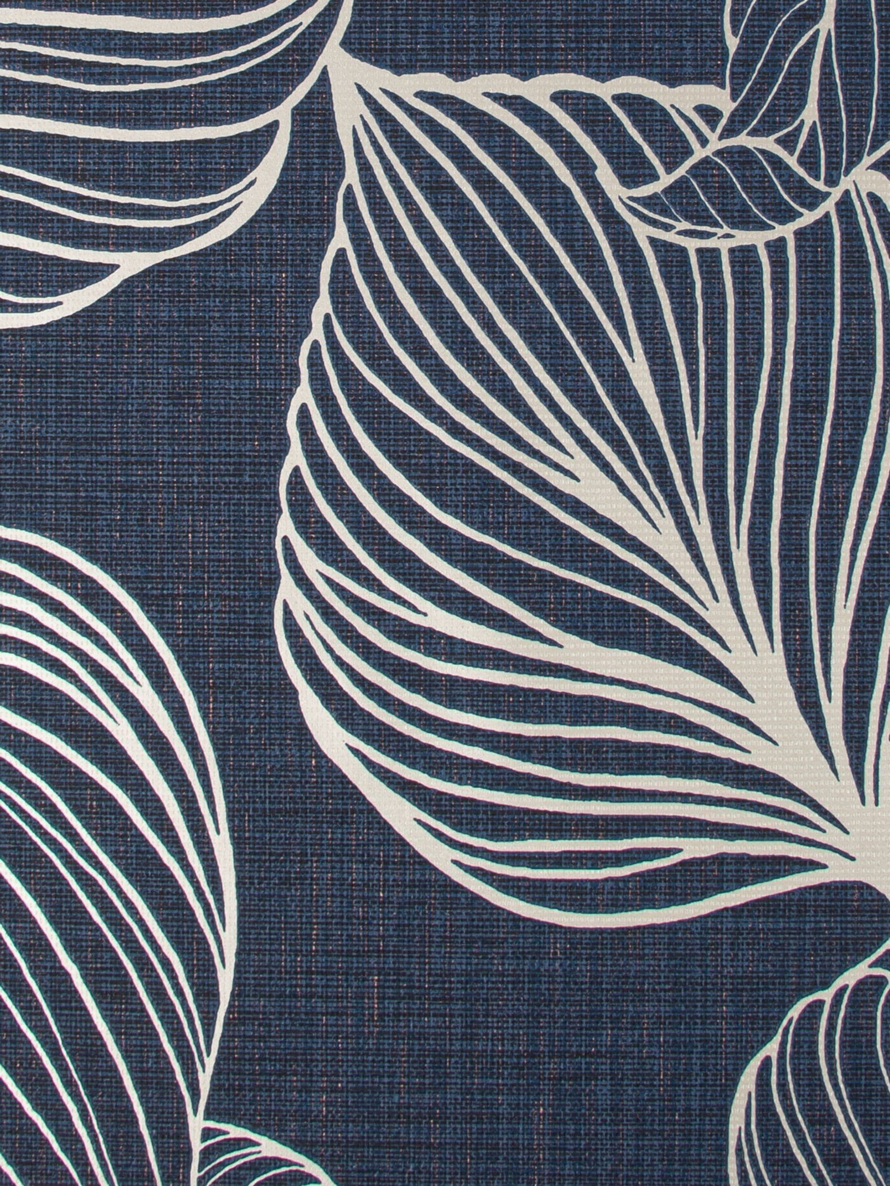Boutique Sapphire Royal Palm wallpaper sample A4 - British product