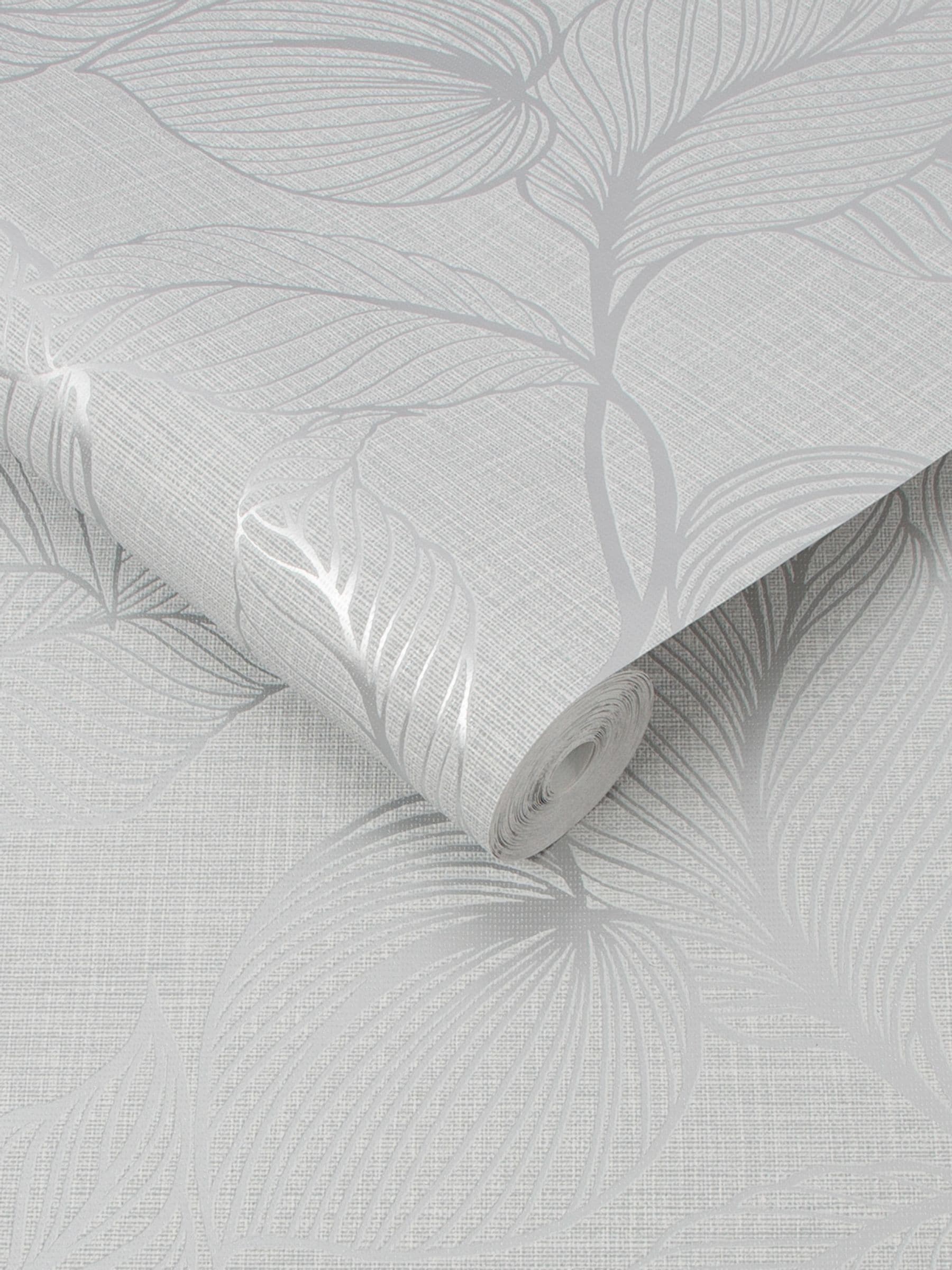 Boutique Moonstone Royal Palm wallpaper sample A4 - British product
