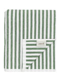 Yard Green Hebden stripe 100% cotton bath mat (British brand)