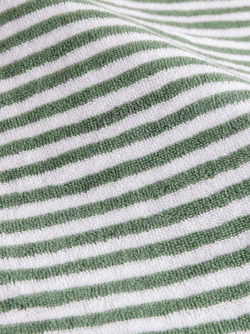 Yard Green Hebden stripe 100% cotton bath mat (British brand)