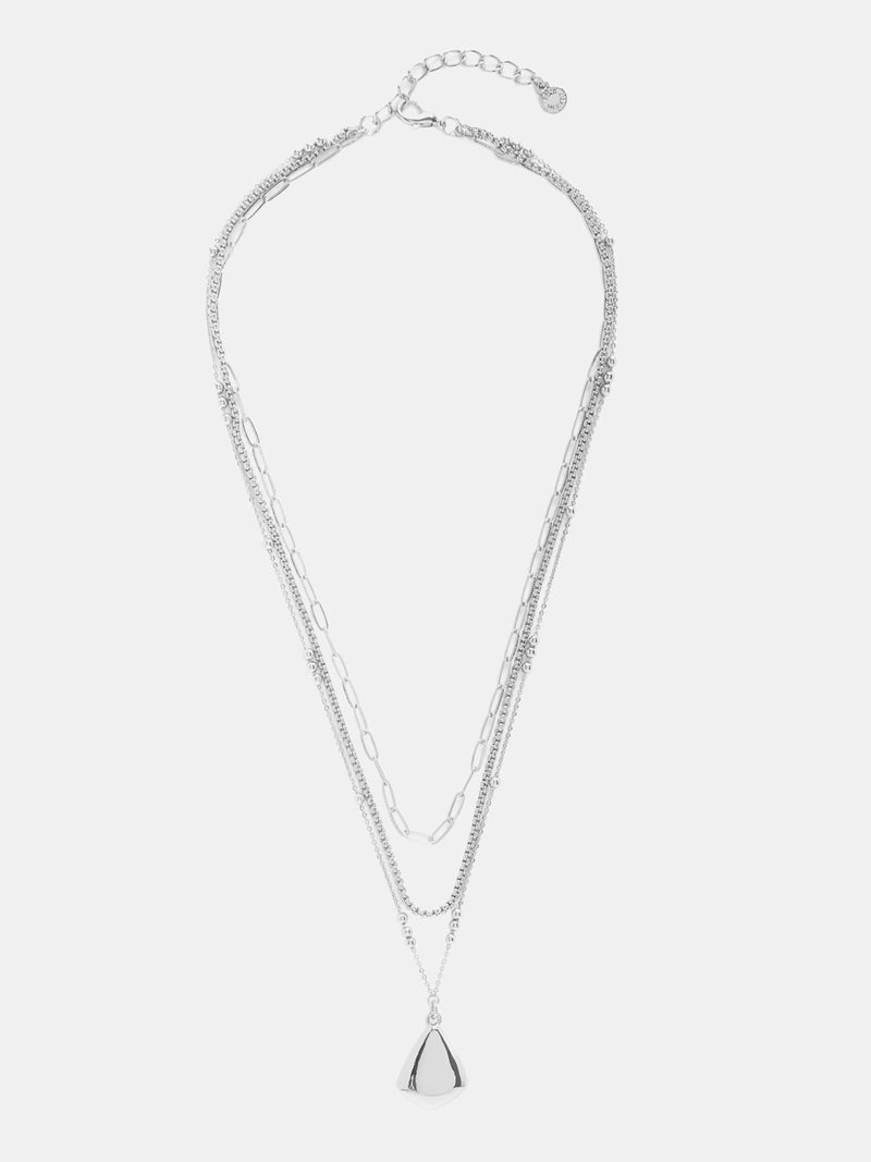 Mint Velvet layered necklace with gold pendant, imported from the UK