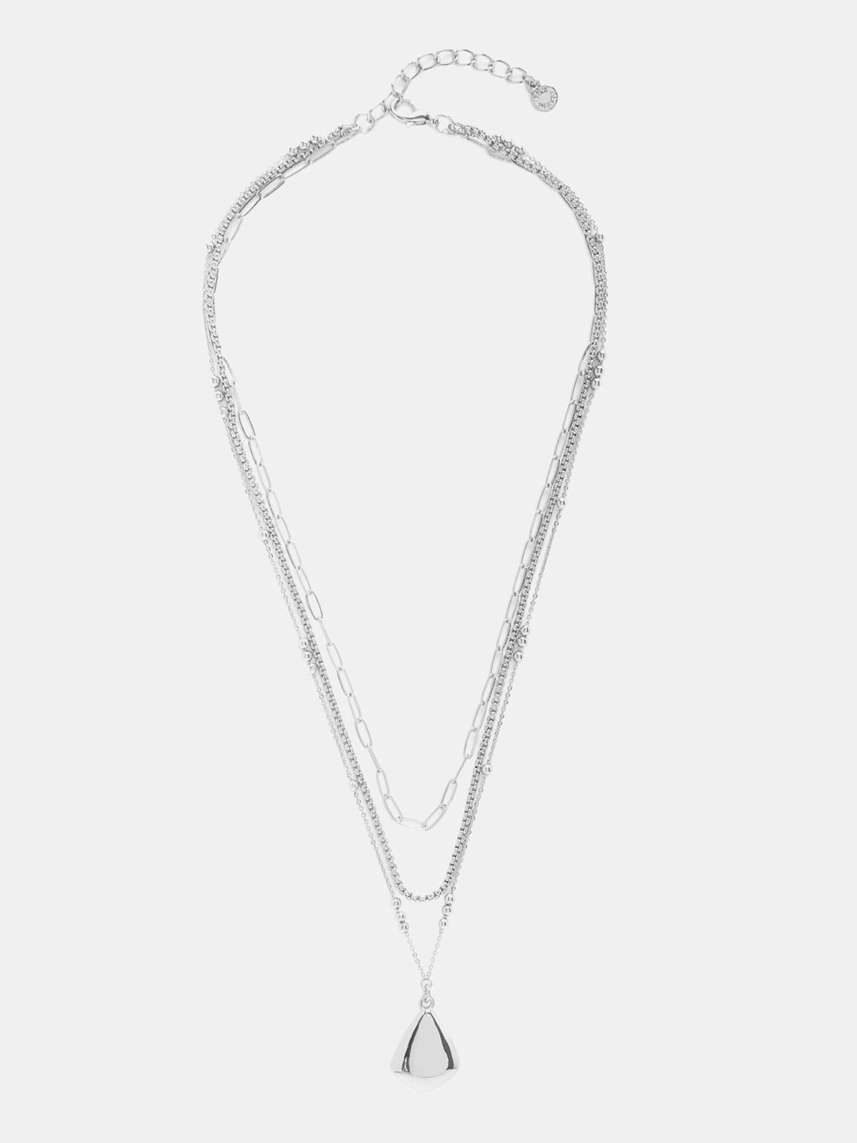Mint Velvet layered necklace with gold pendant, imported from the UK