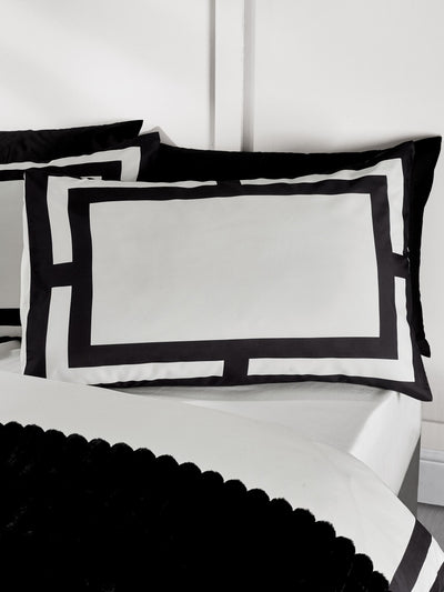 Next Catherine Lansfield Cream So Soft Non-Iron Mono Panel Duvet Cover Set- Buy online at McGrocer