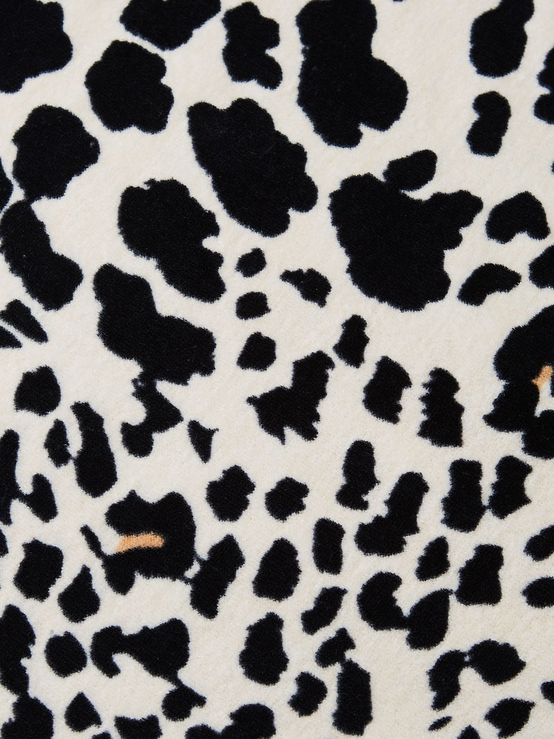 Catherine Lansfield leopard print cotton beach towel 76x200cm, UK version