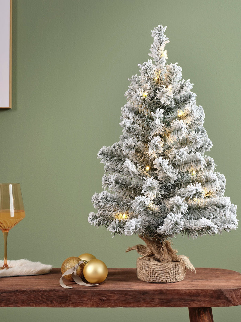 Everlands pre lit snowy Christmas tree 1.5ft - British product