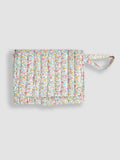 JoJo Maman Bébé floral quilted travel changing mat (British brand)