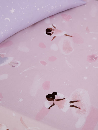 Next Catherine Lansfield Pink Dancing Fairies Fitted Bed Sheet- Buy online at McGrocer