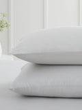 Bianca blue cotton pillowcase pair 200 thread count (British brand)