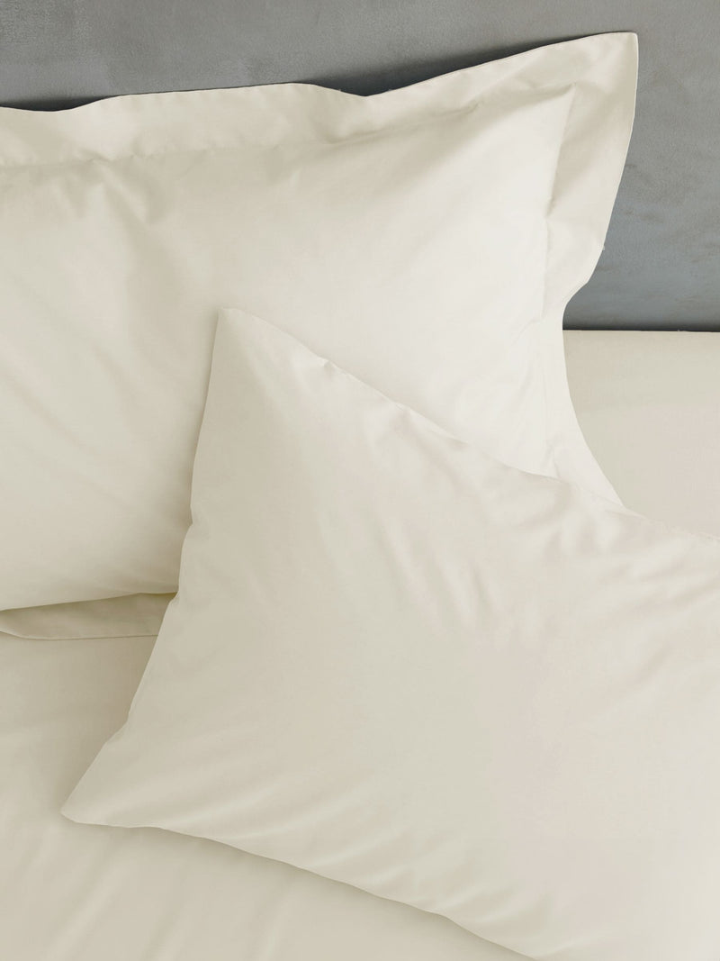 Catherine Lansfield Ochre Easy Iron Percale Pillowcases (Set of 2)