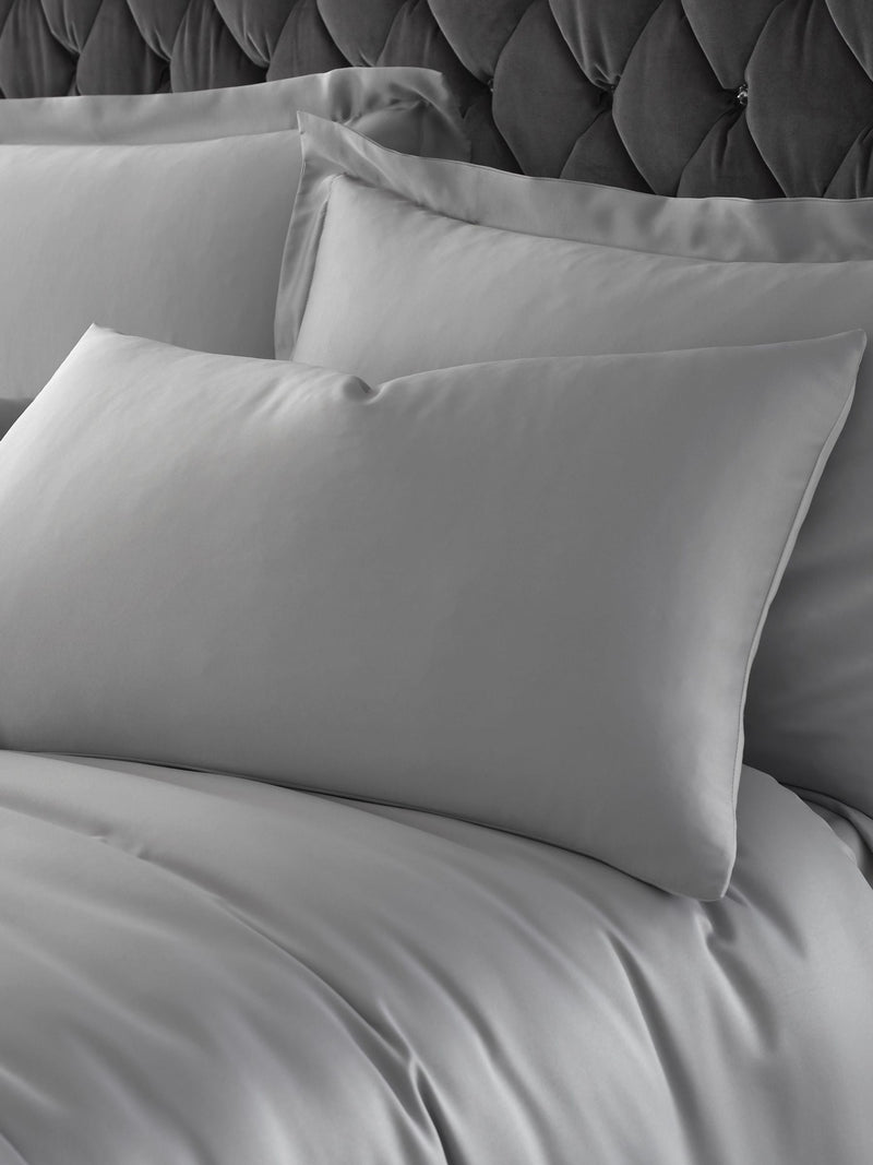 Catherine Lansfield Blush Silky Soft Satin Pillowcase