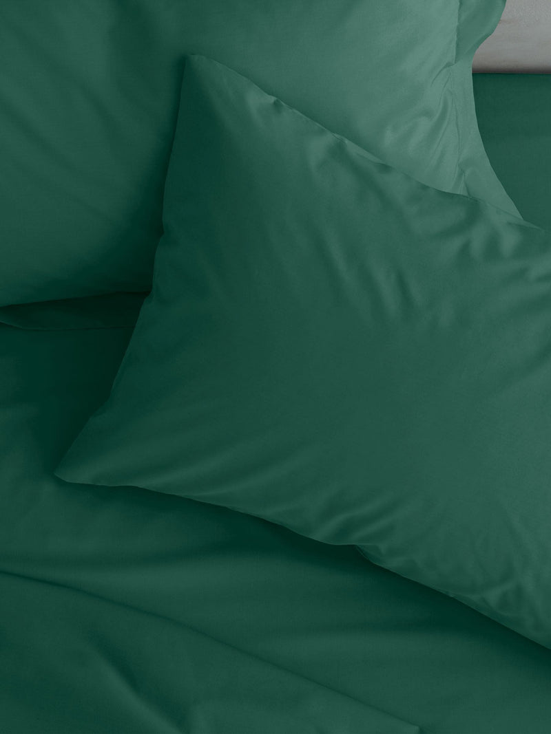 Catherine Lansfield Ochre Easy Iron Percale Pillowcases (Set of 2)