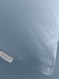 Bianca blue cotton pillowcase pair 200 thread count (British brand)