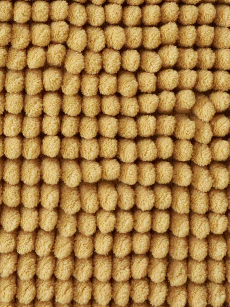 Catherine Lansfield bobble bath mat 50x80 cm ochre (British brand)