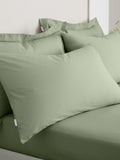 Bianca Blue 200 Thread Count 100% Cotton Pillowcase Pair