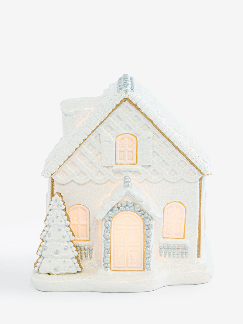 Lumineo white LED Christmas house ornament (British brand)