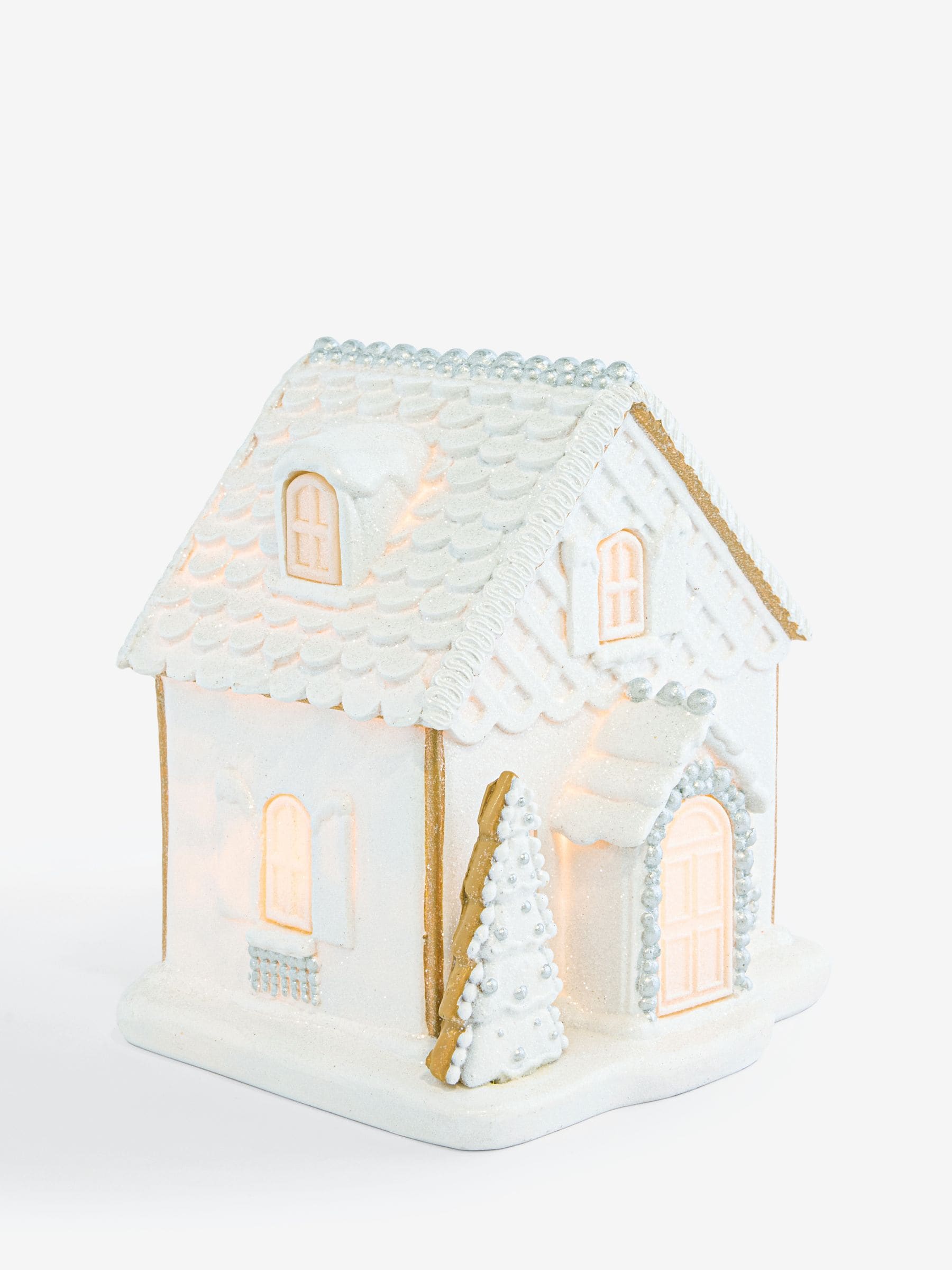 Lumineo white LED Christmas house ornament (British brand)