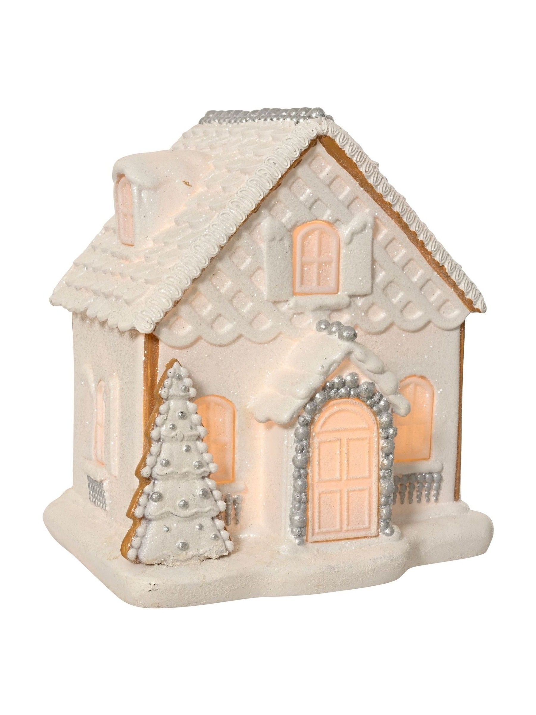 Lumineo white LED Christmas house ornament (British brand)