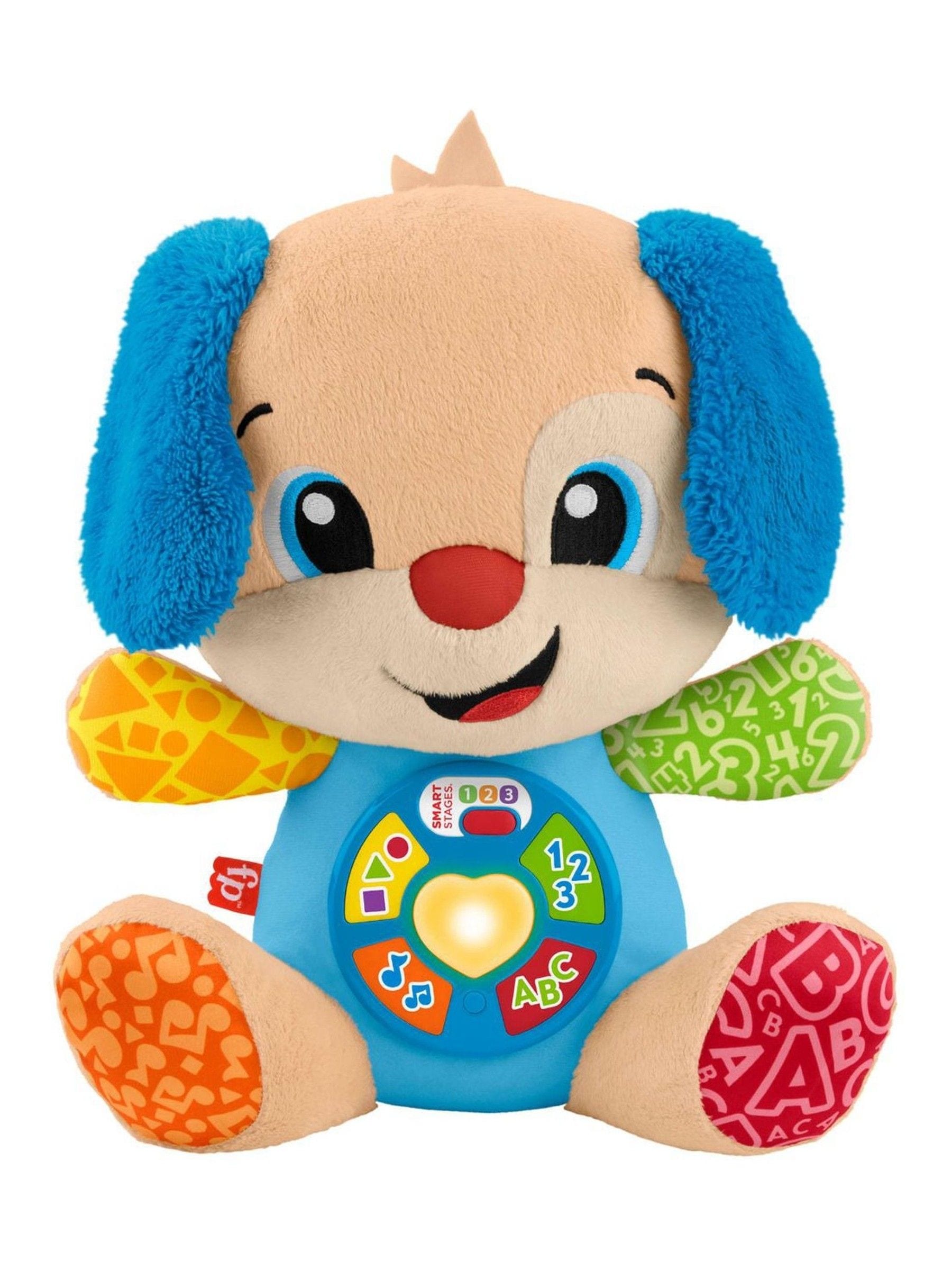 Fisher Price Smart Stages Puppy plush musical toy (British brand)