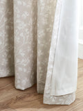 Catherine Lansfield floral print eyelet curtains, imported from the UK