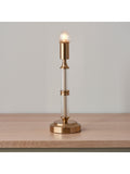 Gallery Home Brass Morton rechargeable table lamp (British brand)