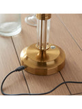 Gallery Home Brass Morton rechargeable table lamp (British brand)