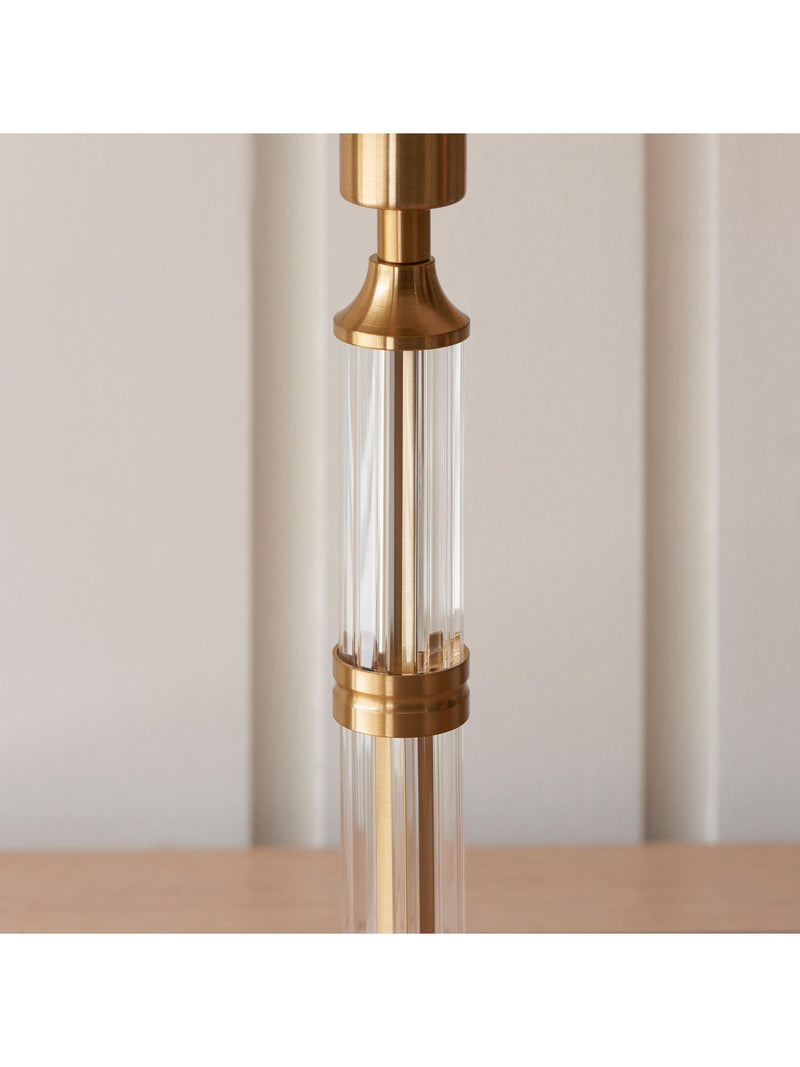 Gallery Home Brass Morton rechargeable table lamp (British brand)