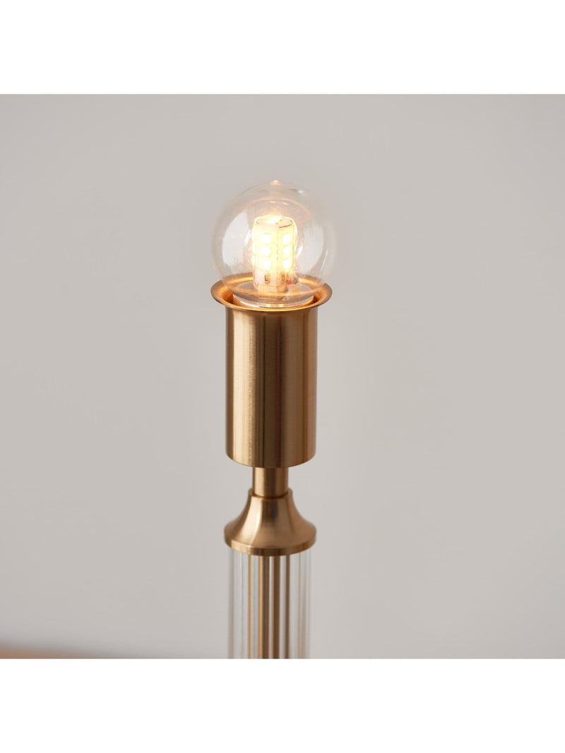 Gallery Home Brass Morton rechargeable table lamp (British brand)