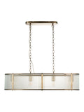 Gallery Home antique brass 4-light pendant, UK version
