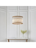 Gallery Home gold Romola 6-light pendant ceiling light, UK version