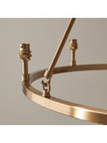 Gallery Home Brushed Brass Chester large pendant ceiling light, imported from the UK