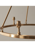 Gallery Home Brushed Brass Chester large pendant ceiling light, imported from the UK