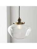 Gallery Home Camberley pendant ceiling light antique brass (British brand)