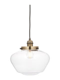 Gallery Home Camberley pendant ceiling light antique brass (British brand)