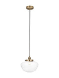 Gallery Home Camberley pendant ceiling light antique brass (British brand)