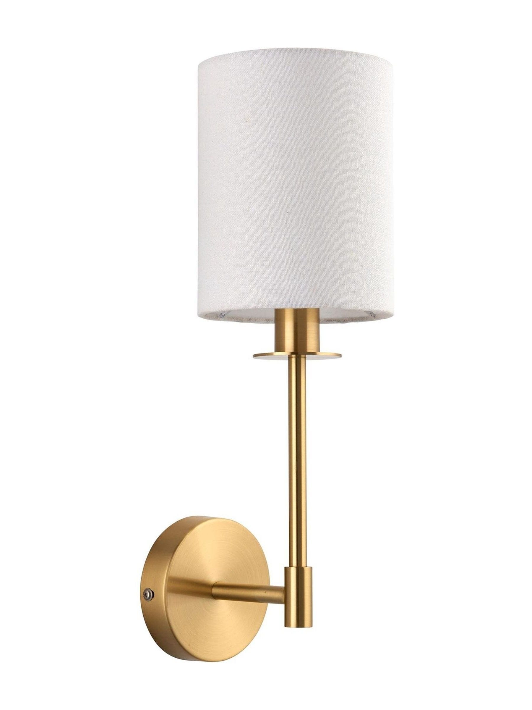 Gallery Home Satin Brass Sancerre wall light - British product
