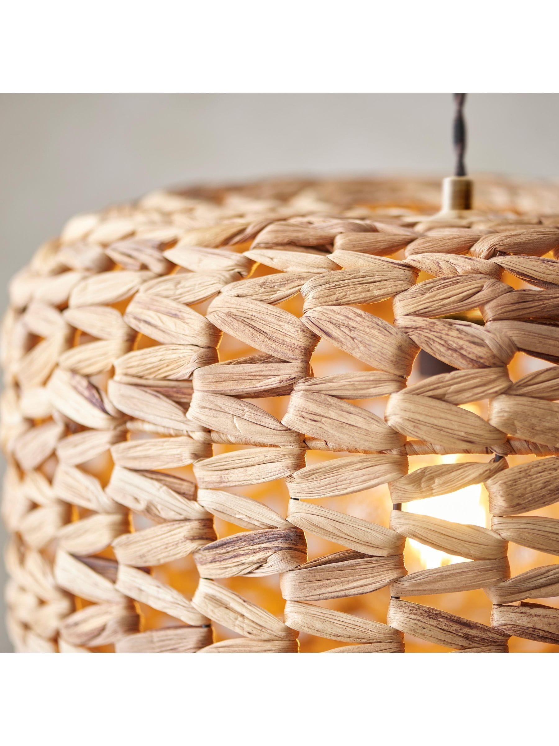 Gallery Home natural toca pendant ceiling light (British brand)