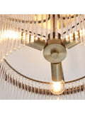 Gallery Home antique brass Marietta ceiling light 40cm (British brand)