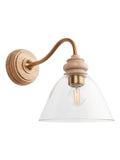 Gallery Home wall light Natural Ash Cotswold - British product