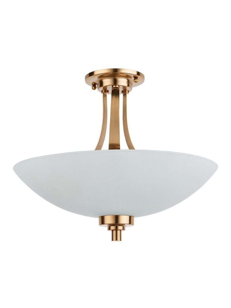 Gallery Home Brass Welles 3 light ceiling light - British product