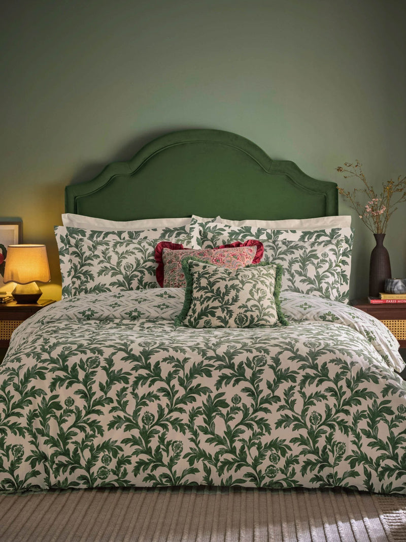 Seventy Three Verdie Hedera printed duvet cover set (British brand)