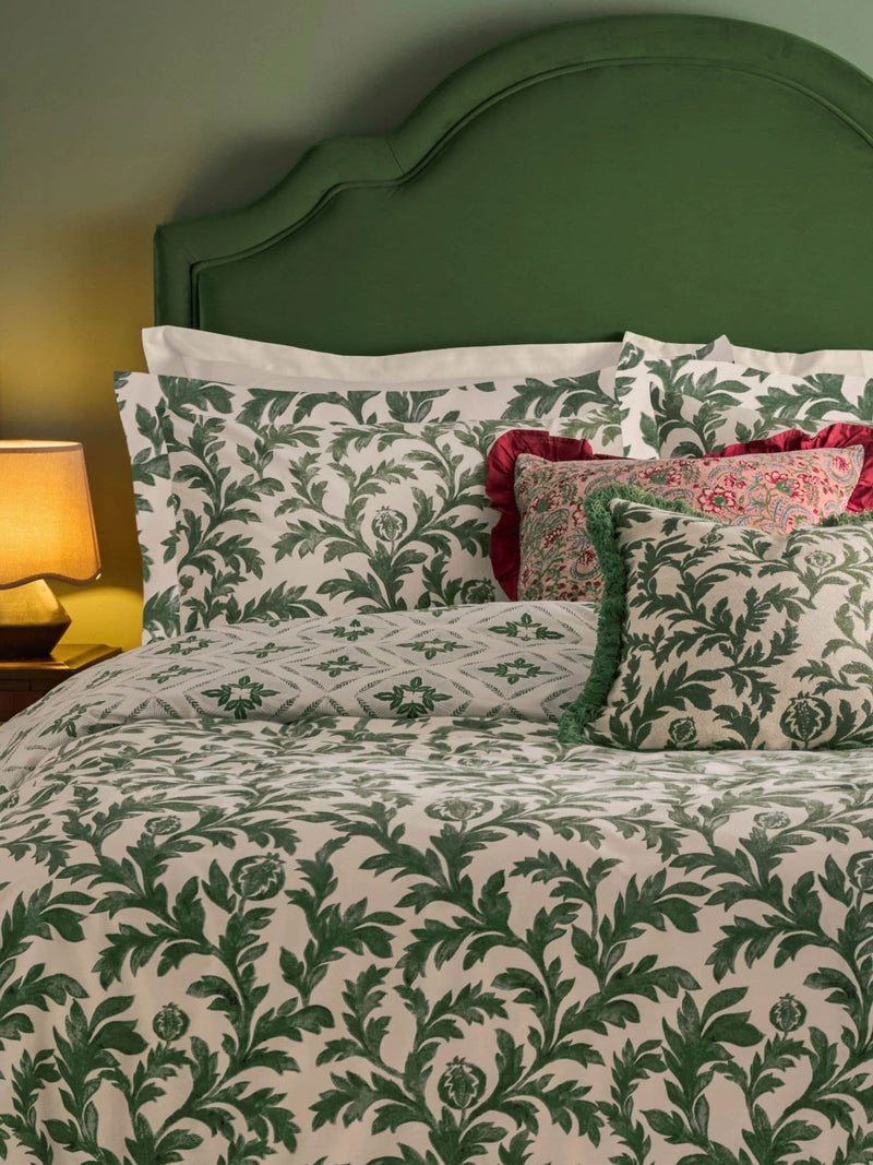 Seventy Three Verdie Hedera printed duvet cover set (British brand)