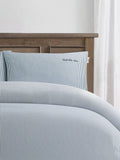 U.S. Polo Assn. True Navy Pure Cotton Stripe Duvet Set (British brand)
