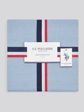 U.S. Polo Assn. luxury herringbone throw 130x170cm, UK version