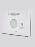 U.S. Polo Assn. Harbour Grey throw, UK version